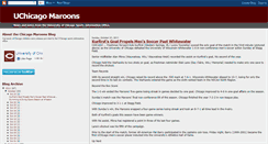 Desktop Screenshot of chicagomaroons.blogspot.com