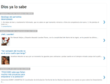 Tablet Screenshot of diosyalosabe.blogspot.com
