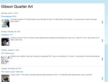 Tablet Screenshot of gibsonquarter27art.blogspot.com