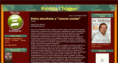 Desktop Screenshot of chiapasempresarial.blogspot.com
