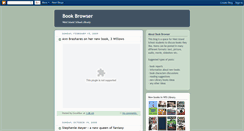 Desktop Screenshot of bookbrowsers.blogspot.com