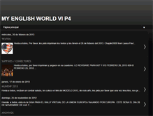 Tablet Screenshot of myenglishworldvip4.blogspot.com