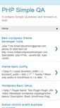 Mobile Screenshot of phpsimpleqa.blogspot.com