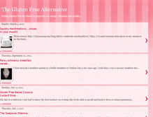 Tablet Screenshot of glutenfreealternative.blogspot.com