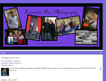 Tablet Screenshot of lavenderrisephotography.blogspot.com