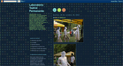 Desktop Screenshot of laborteatral.blogspot.com
