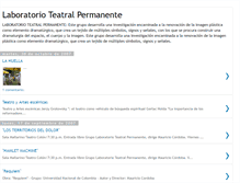 Tablet Screenshot of laborteatral.blogspot.com
