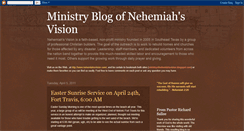 Desktop Screenshot of ministryofnehemiahsvision.blogspot.com