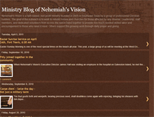 Tablet Screenshot of ministryofnehemiahsvision.blogspot.com