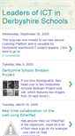 Mobile Screenshot of derbyshire-ict-leaders.blogspot.com