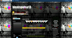 Desktop Screenshot of bisnispulsa13.blogspot.com