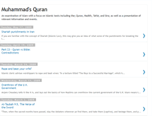 Tablet Screenshot of muhammadsquran.blogspot.com