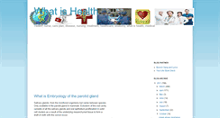 Desktop Screenshot of healthenfermeradesalud.blogspot.com