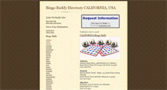 Desktop Screenshot of bingodirectorycalifornia.blogspot.com