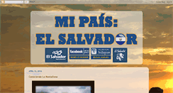 Desktop Screenshot of mipaiselsalvador.blogspot.com