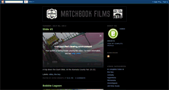 Desktop Screenshot of matchbookfilms.blogspot.com