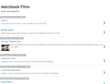 Tablet Screenshot of matchbookfilms.blogspot.com