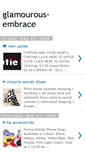 Mobile Screenshot of glamourous-embrace.blogspot.com