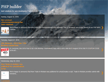 Tablet Screenshot of phpbuilder.blogspot.com