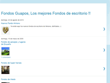 Tablet Screenshot of fondosguapos.blogspot.com