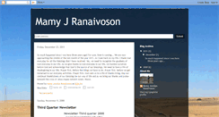 Desktop Screenshot of mamyjranaivoson.blogspot.com