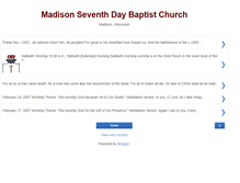 Tablet Screenshot of madisonsdb.blogspot.com