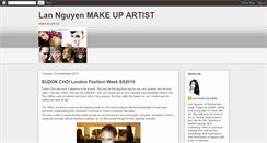 Desktop Screenshot of lanmakeupartist.blogspot.com