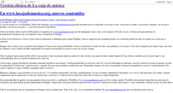 Desktop Screenshot of lacajademusica.blogspot.com