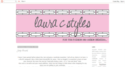 Desktop Screenshot of lauracstyles.blogspot.com