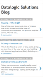 Mobile Screenshot of datalogicsolutions.blogspot.com