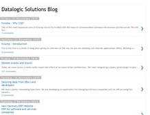 Tablet Screenshot of datalogicsolutions.blogspot.com