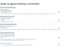 Tablet Screenshot of bullyuniversity.blogspot.com