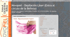 Desktop Screenshot of novopiel.blogspot.com