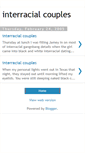 Mobile Screenshot of interracial-couples.blogspot.com