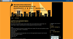 Desktop Screenshot of mushirkureshi.blogspot.com