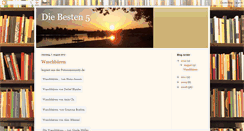 Desktop Screenshot of diebestenfuenf.blogspot.com