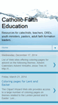 Mobile Screenshot of catholicfaitheducation.blogspot.com