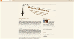 Desktop Screenshot of gasoline-rainbows.blogspot.com