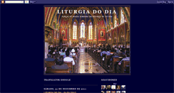 Desktop Screenshot of liturgiadodia.blogspot.com