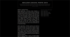 Desktop Screenshot of meilleurlogicielphoto.blogspot.com