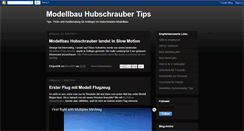 Desktop Screenshot of modellbauhubschrauber.blogspot.com