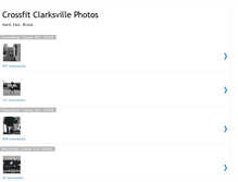 Tablet Screenshot of crossfitclarksvillephotos.blogspot.com