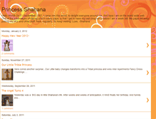 Tablet Screenshot of princess-shahana.blogspot.com