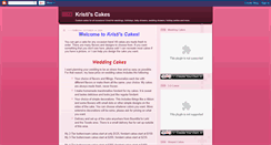 Desktop Screenshot of kristiscakes.blogspot.com