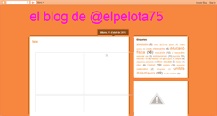 Desktop Screenshot of elpelota75.blogspot.com