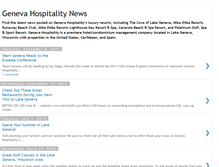 Tablet Screenshot of genevahospitality.blogspot.com