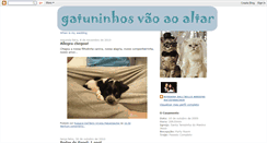 Desktop Screenshot of gatuninhos.blogspot.com