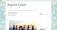 Desktop Screenshot of deryaninbplani.blogspot.com
