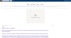Desktop Screenshot of kimberly-myboysmyjoy.blogspot.com
