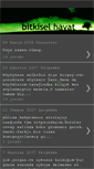 Mobile Screenshot of bitkiselhayat.blogspot.com